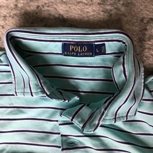 Striped Golf Polo